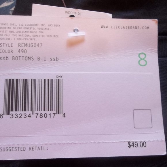 Liz Claiborne cropped pants - Picture 5 of 9